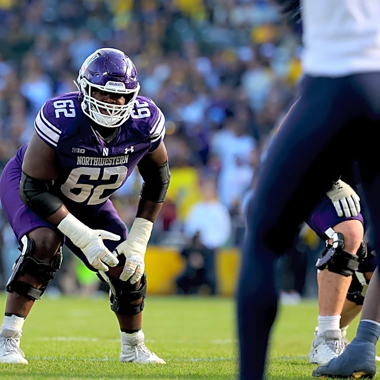 Northwestern’s new-look offensive line
