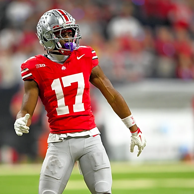 Saints host Ohio State WR Carnell Tate for Top-30 visit
