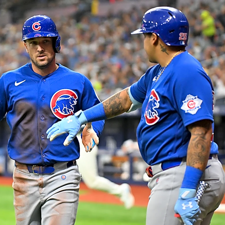 Cubs 9, Rays 2: At last, some hard-hit baseballs go for Cubs hits