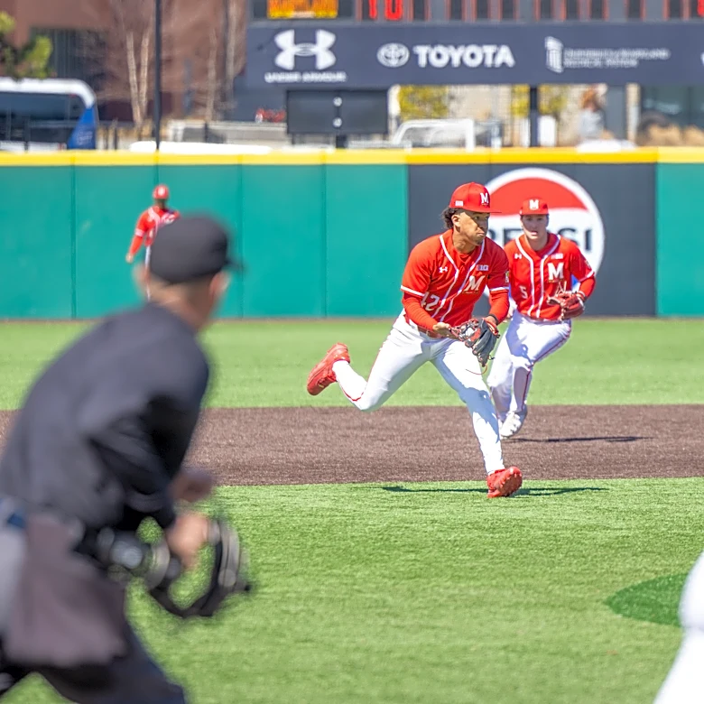 Maryland baseball shuts out UMBC, 11-0, in 7 innings