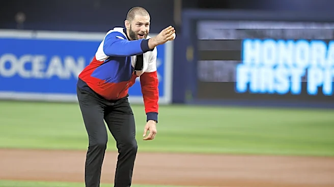 UFC 327’s Jiri Prochazka throws out first pitch for Miami Marlins … and it ain’t half bad (Video)