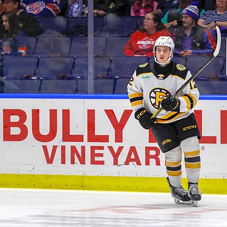 Bruins sign James Hagens to entry-level contract