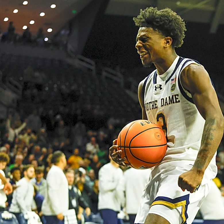 Indiana men’s basketball transfer portal target: Notre Dame guard Markus Burton