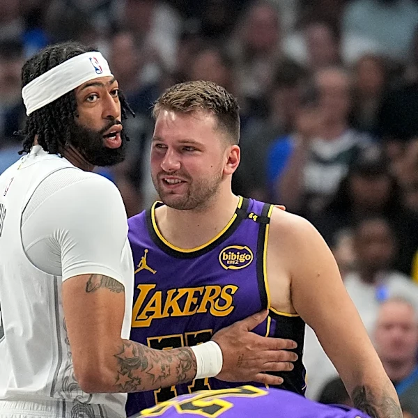 Anthony Davis was as shocked as everyone he was traded for Luka Dončić