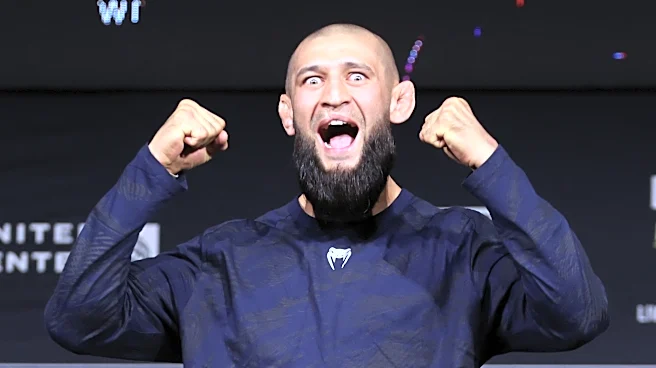 Video: Khamzat Chimaev strangles UFC legend in less than a minute: ‘I grew up on his fights’