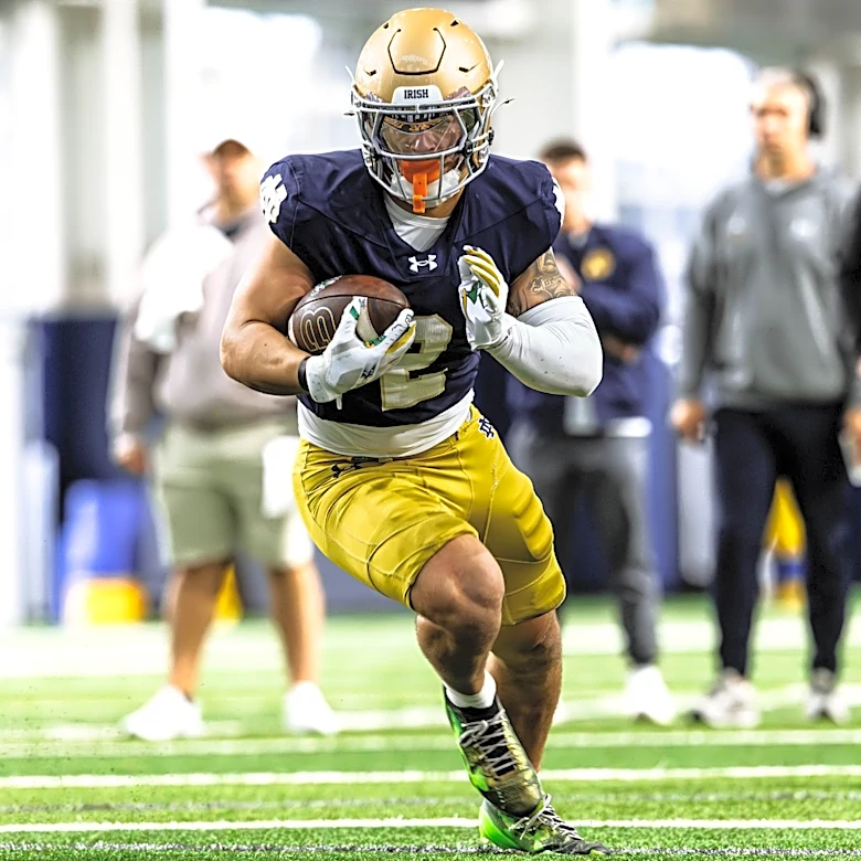 Halfway through spring football, Notre Dame is putting things together