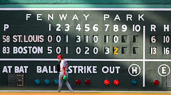 Which franchise has fallen further, the Red Sox or the Cardinals?