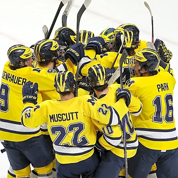 Frozen Four Preview: Michigan’s offensive firepower vs. Denver’s elite goaltending