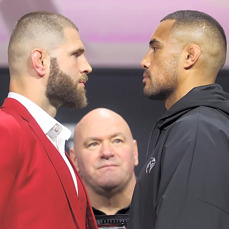 Staredowns! UFC 327 press conference face offs featuring, Jiri-Ulberg, Costa-Murzakanov & more