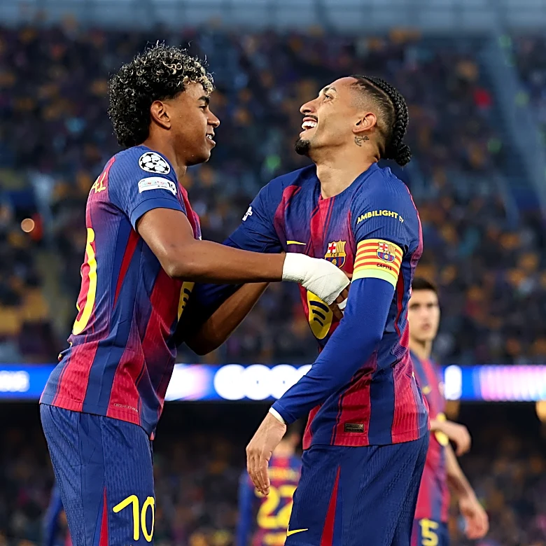 Hansi Flick told Barcelona’s system ‘depends too heavily on Lamine Yamal and Raphinha’