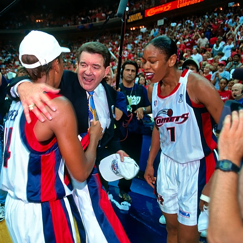 Van Chancellor is thrilled that the Comets, the team he coached to four WNBA titles, are coming back to Houston