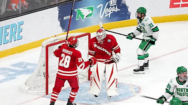 Hauser shuts down North Dakota to lead Badgers to championship game