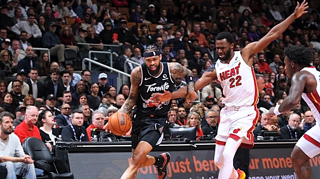 Toronto completes season sweep of Miami, winning 128-114.