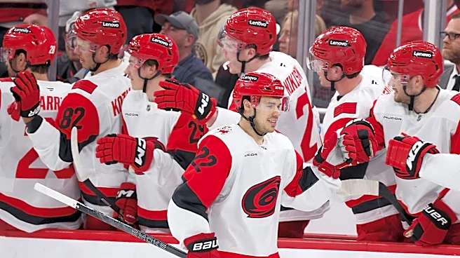 Carolina Hurricanes defeat Chicago Blackhawks, 7-2, without top liners
