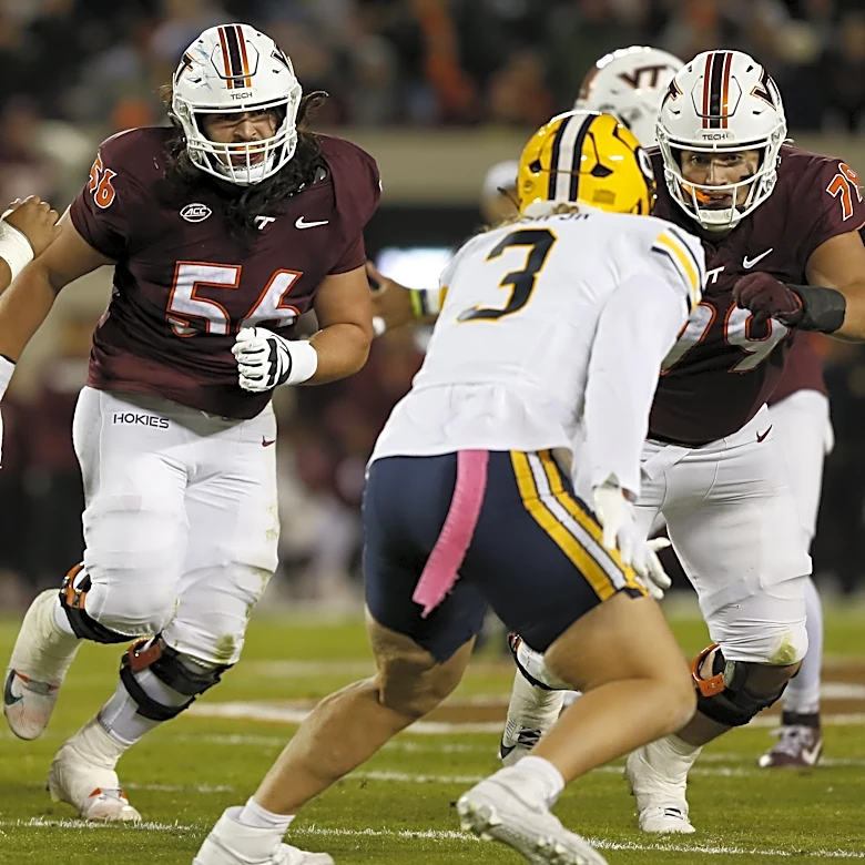 Virginia Tech football: Matt Moore offers optimistic outlook on the offensive line