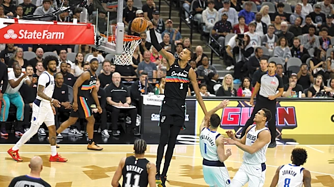 Strong second half sees Spurs rout Mavs in penultimate game of regular season