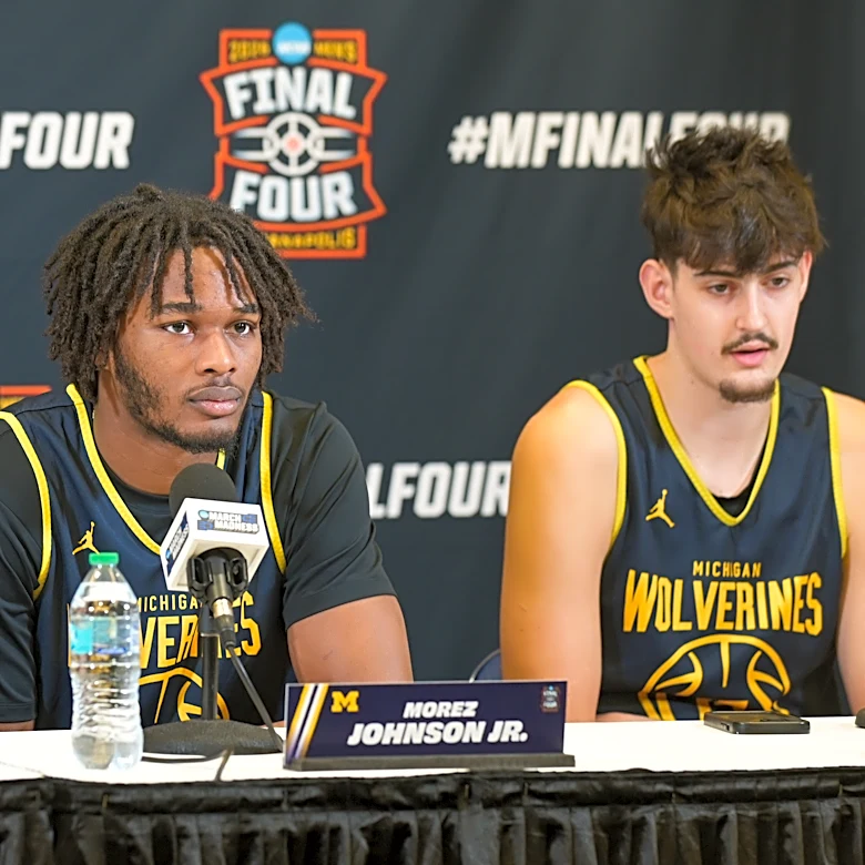 Michigan big men Morez Johnson Jr., Aday Mara discuss future plans