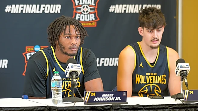 Michigan big men Morez Johnson Jr., Aday Mara discuss future plans