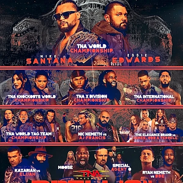 TNA Rebellion 2026 predictions