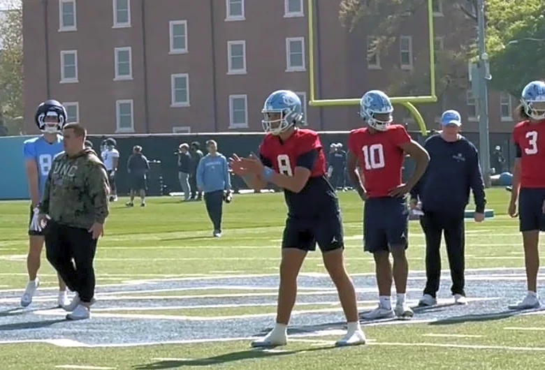UNC Football Spring Practice: Bill Belichick and the Sound of Silence