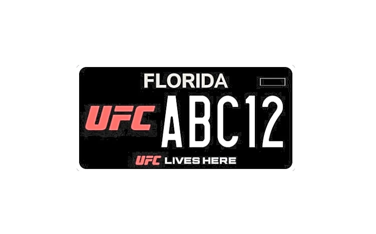 So you want to be an ultimate driver? Governor DeSantis approves UFC-themed license plate for state of Florida ahead of UFC 327
