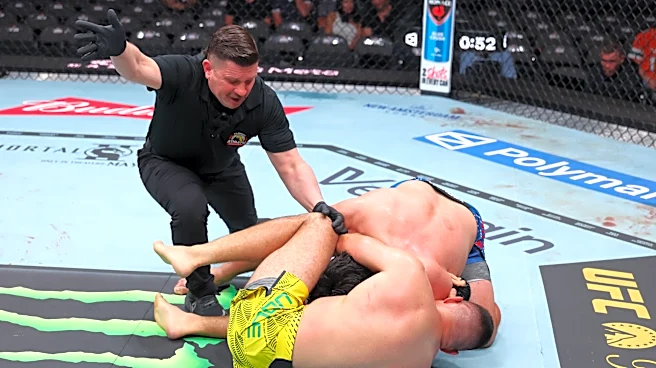 Highlights! Vicente Luque shocks Kelvin Gastelum with signature D’Arce choke finish | UFC 327