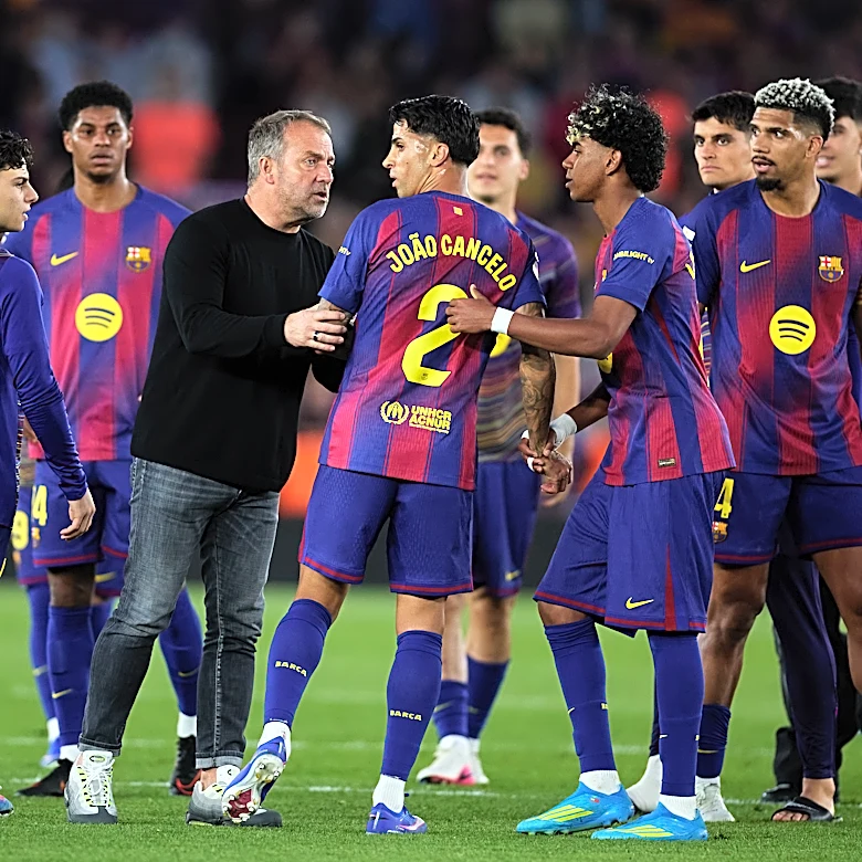 ‘I won’t accept it’ – Hansi Flick sends Barcelona title warning after Espanyol win