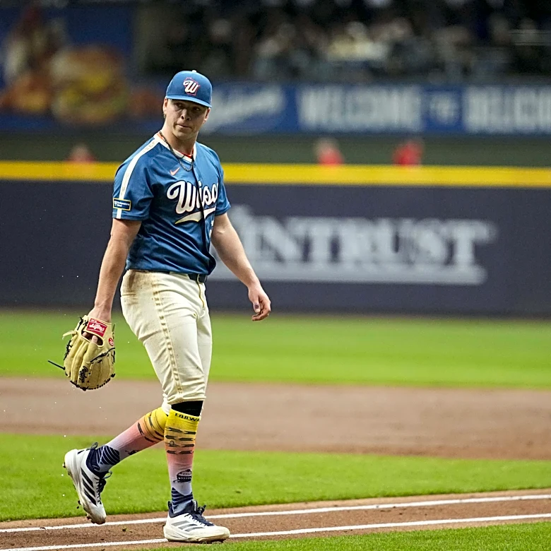 Brewers offense flails in 3-1 loss to Nationals