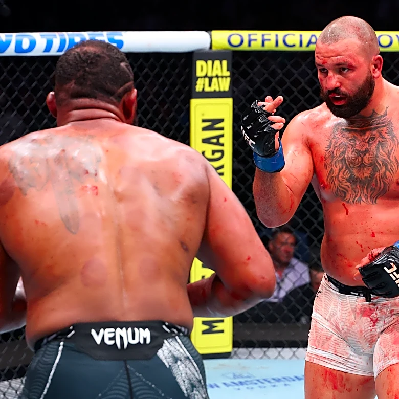 ‘Best heavyweight fight I have ever seen’: Pros react to Josh Hokit’s insane brawl with Curtis Blaydes at UFC 327
