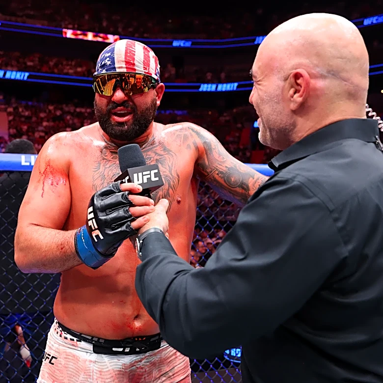 UFC 327 post-fight show: Reaction to Carlos Ulberg’s insane knockout to win title, Josh Hokit’s wild night