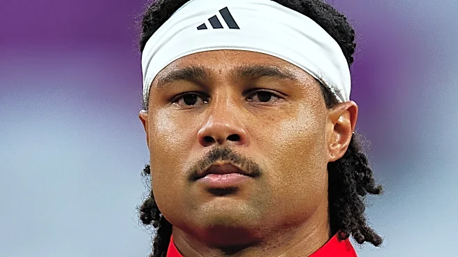 Bayern Munich’s Serge Gnabry spotted with knee brace in workout