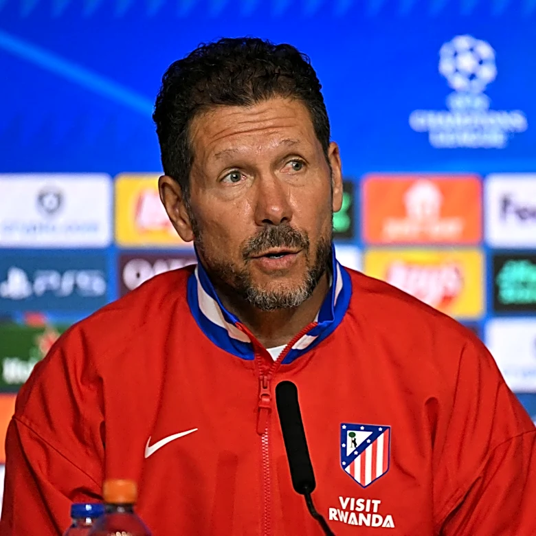 Diego Simeone “confident” ahead of Atlético’s second leg against Barcelona