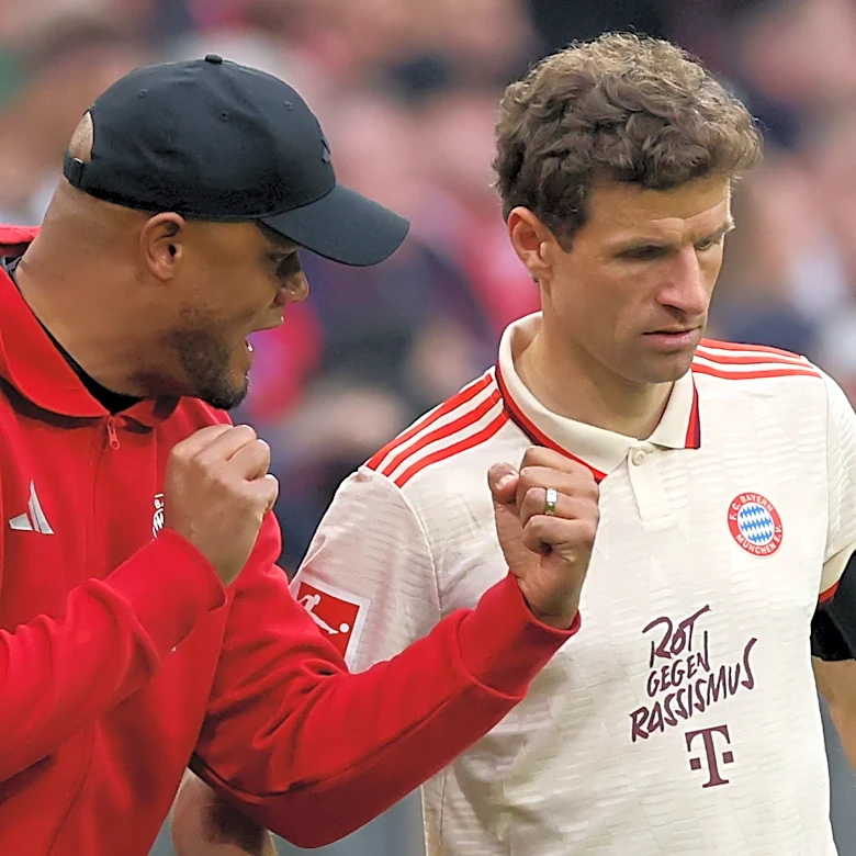 Bayern Munich legend Thomas Müller thinks Vincent Kompany is ready to ‘take the next step’ by beating Real Madrid