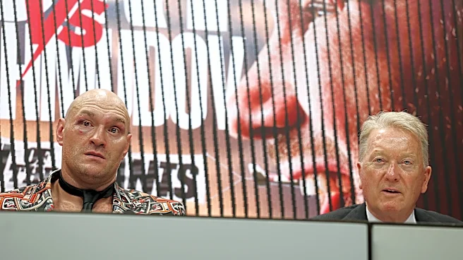 ‘It’s up to AJ now’: Frank Warren says Tyson Fury and public have made clear the fight they want next