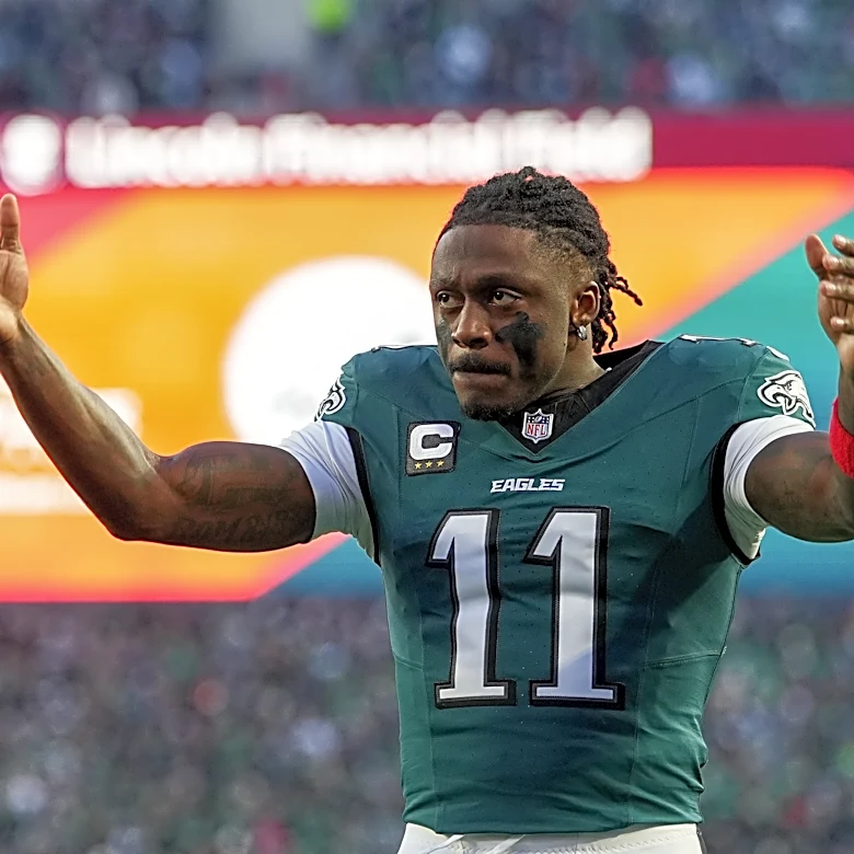The Eagles’ wide receiver room appears loaded … for now