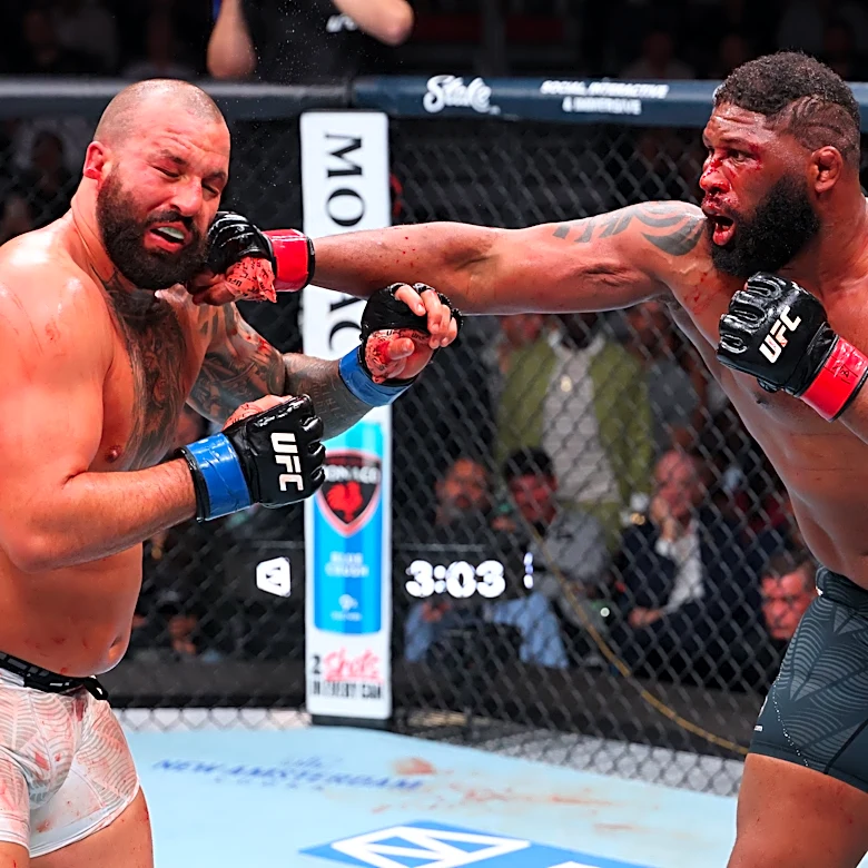 Curtis Blaydes releases first statement after epic war against Josh Hokit at UFC 327