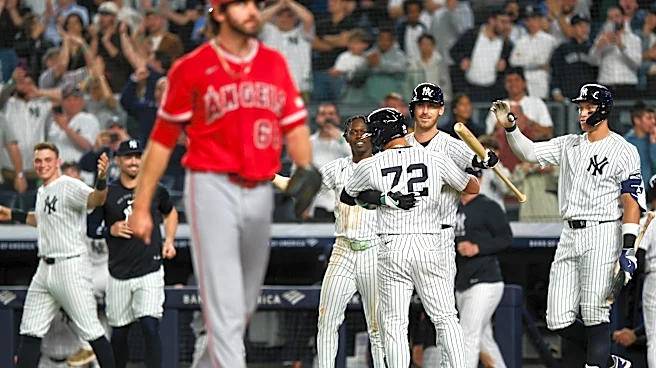 Aaron Judge, Mike Trout trade blows as Yankees walk off Game of the Year contender