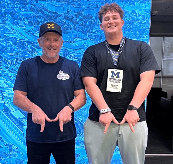 2027 four-star OL Jackson Roper recaps first visit to Michigan Football