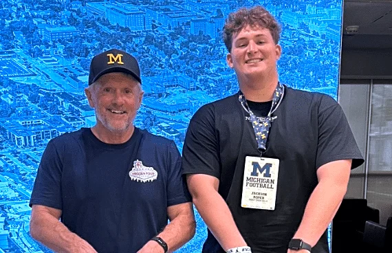 2027 four-star OL Jackson Roper recaps first visit to Michigan Football