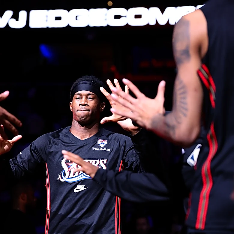 VJ Edgecombe: All dressed up with somewhere special to go