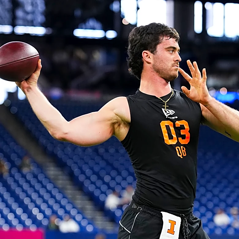 Former Illinois quarterback Luke Altmyer confirms virtual meeting with Seahawks