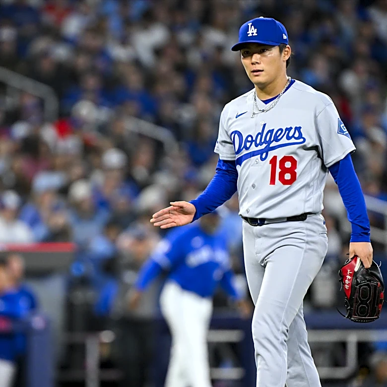 Dodgers starters right in the middle of things
