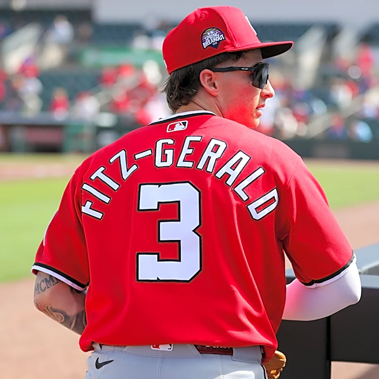 Devin Fitz-Gerald is impressing despite an aggressive assignment by the Washington Nationals