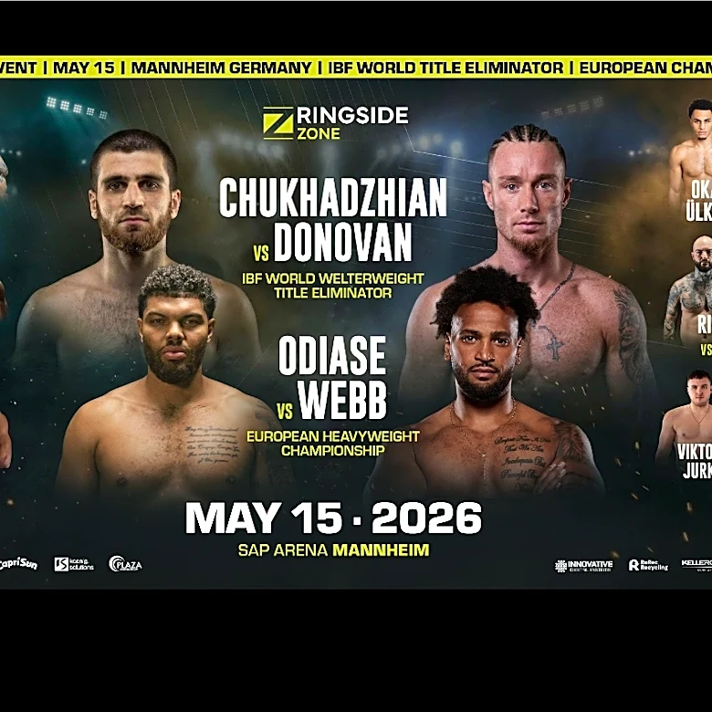 Karen Chukhadzhian vs Paddy Donovan eliminator set for May 15th