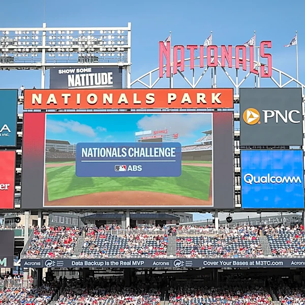 The Washington Nationals are struggling to get the hang of the new ABS challenge system