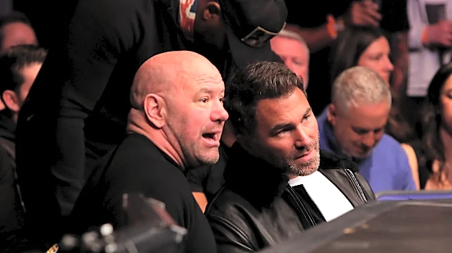 Eddie Hearn blasts Dana White for walking back fight comments, calls it ‘biggest fight out there right now’