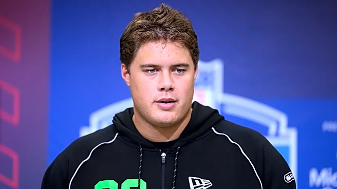 The 49ers hosted an offensive lineman projected to go in the 1st round