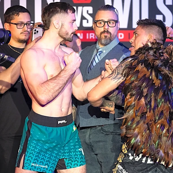 PFL Belfast weigh ins results