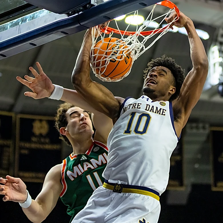 Notre Dame forward Jalen Haralson commits to Tennessee