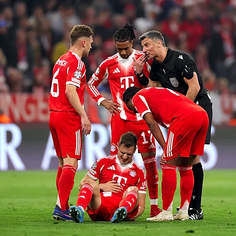 ‘Maybe he’s man enough to admit it’ — Bayern Munich’s Josip Stanišić says Antonio Rüdiger insulted him after kick